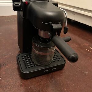 Krups Black Espresso Machine